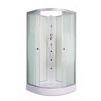 Душевая кабина Deto (DTO)  L 909 N без крыши с гидромассажем (90x90х200)