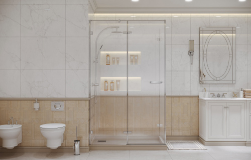 Душевое ограждение Ambassador Abner 10011104L (1200x900x2000), 1 место фото 3