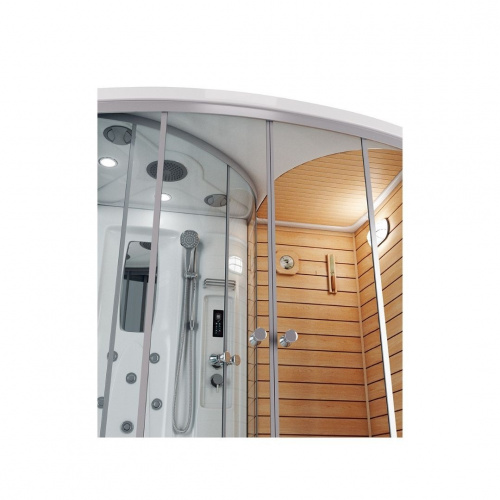 Комбинированная сауна 2в1 Ceruttispa LESINA-R 1650x1100x2150 мм фото 4