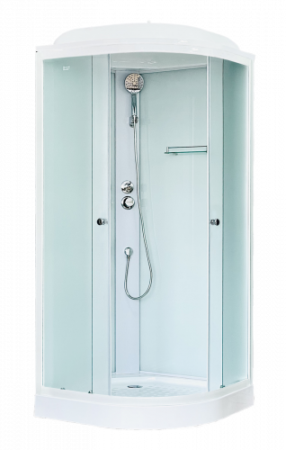 Душевая кабина Royal Bath  RB 90HK5-WC (белое/матовое)