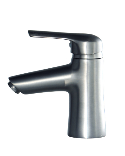 Смеситель для раковины Orange Tony M54-021gr графит фото 5