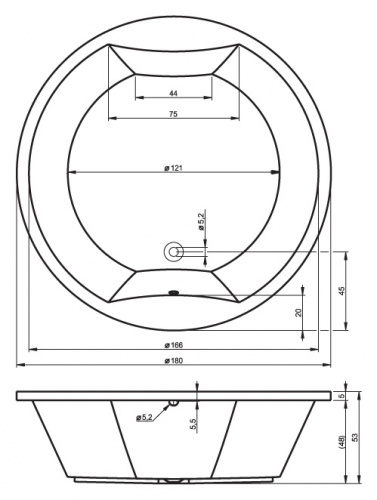 Ванна акриловая Colorado фото 2