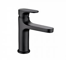 смеситель для умывальника черный