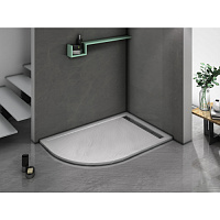 WeltWasser WW TRR 12080 STONE-WT R Белый. Размер 1200х800х30 мм Душевой поддон+СИФОН (2 кор.)