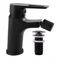 CO245.5KCMAT COLORADO - смеситель для биде, CLICK-CLACK, ЧЕРНЫЙ МАТОВЫЙ RAV Slezak