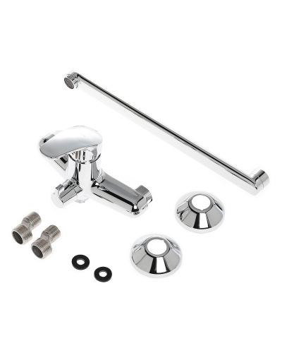 Смеситель для ванны OneLife P01-211cr полимерный фото 6