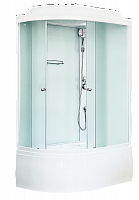 Душевая кабина Royal Bath  RB 8120BK5-WC (белое/матовое) правая