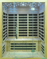 Инфракрасная кабина (сауна) SaunaMagic Glass CS Medium