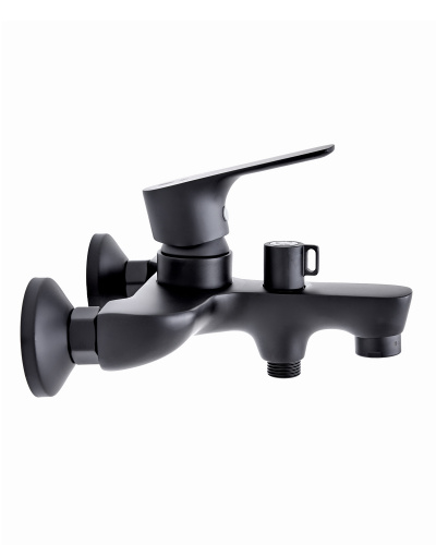 Смеситель для ванны/душа Orange Aristo M19-100b черный фото 6