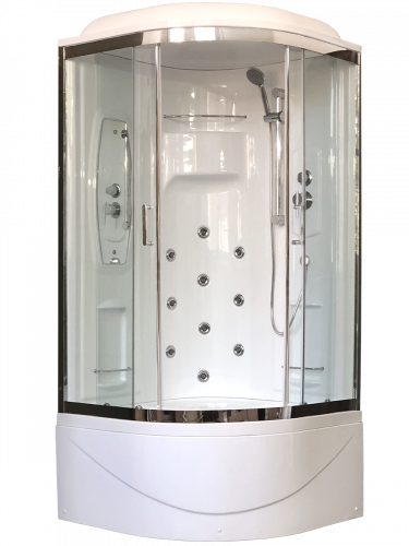 Душевая кабина Royal Bath  RB 90NRW-T-CH (прозрачное)