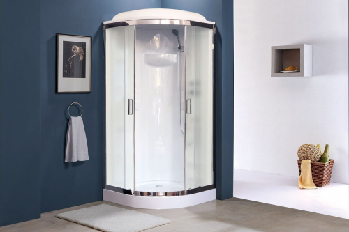 Душевая кабина Royal Bath  RB 90HK1-M-CH (матовое) фото 2