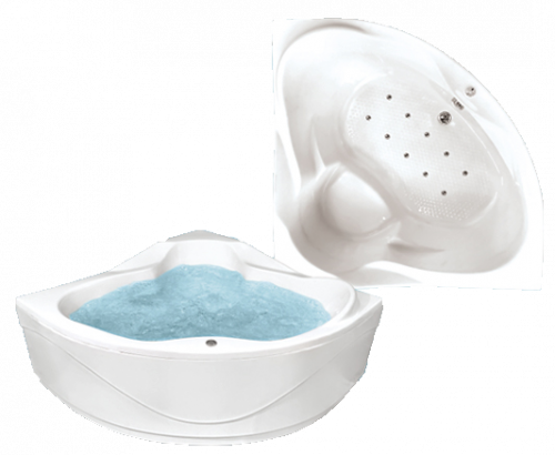 акриловая ванна Bach Скат 143х143