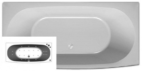 Ванна акриловая Kolpa San VIP 180х80 фото 5