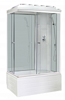 Душевая кабина Royal Bath  RB 8100BP6-WT(белое/прозрачное) правая