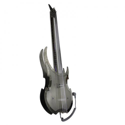 Дизайнерский радиатор Гитара Хром фото 2