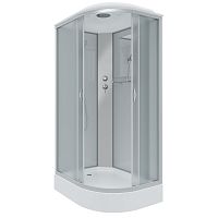 Душевая кабина Niagara NG-3312-14L (1200х800х2150) низкий поддон(13см) стекло МАТОВОЕ 3 места