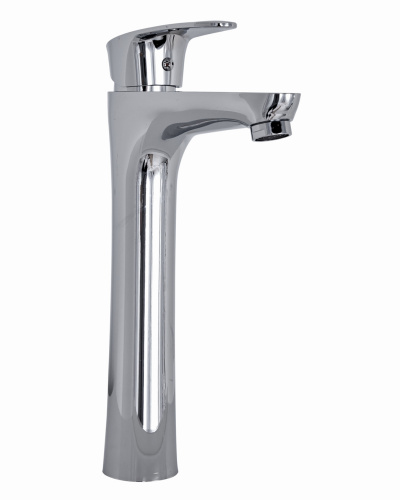 OneLife P09-121cr полимерный смеситель для накладной раковины, хром фото 6