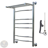 Электрический полотенцесушитель «ЛОТОС» серия 3 с полкой