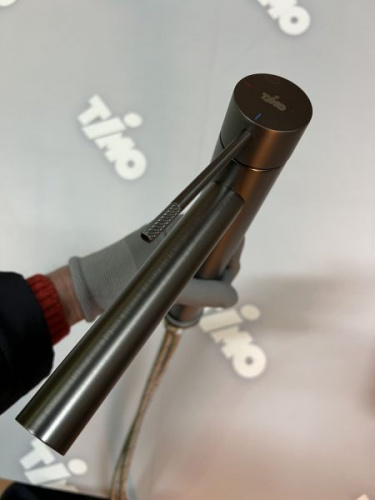 Смеситель для раковины-чаши Timo Saona (2311/18F) черное золото фото 2