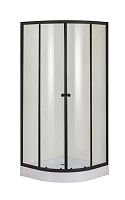 Душевой уголок Orange E01-100TB с поддоном 98х98х202,5 стекло прозрачное