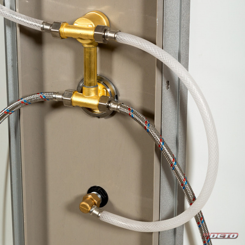 Душевая кабина Deto (DTO)  L720 L с гидромассажем фото 5