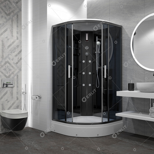 Душевая кабина Erlit Eclipse ER5709P-C24 (90x90x215 см) фото 7