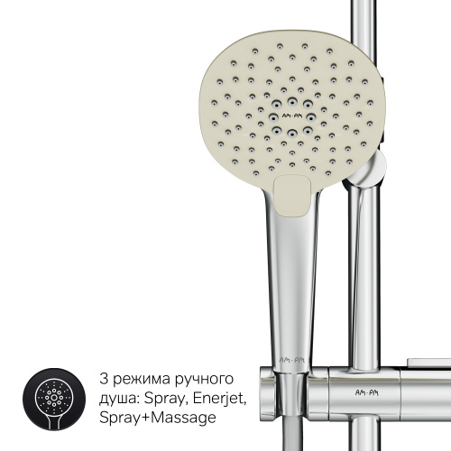 Душевая система AM.PM Spirit 2.0 F0770A500 фото 13