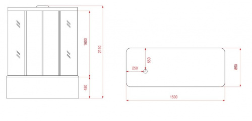 Душевая кабина Arcus AS-205 фото 2