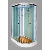 Душевая кабина Deto (DTO)  EM 1512 L LED с электрикой