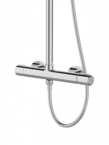 Душевая система Agger Slim A2291200 со смесителем, хром фото 3