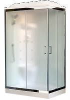 Душевая кабина Royal Bath  RB 8120HP7-WC-CH (белое/матовое) левая