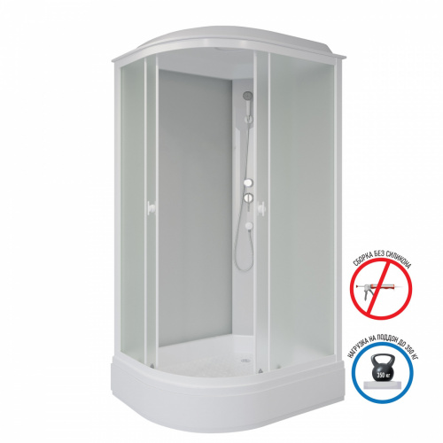 Душевая кабина Niagara Promo P90/80/26R/MT Правая фото 2