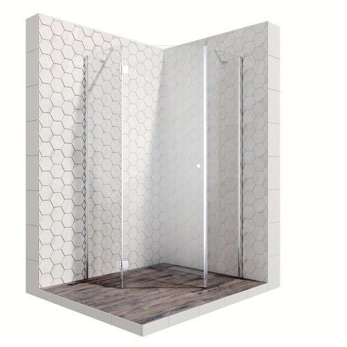 Душевое ограждение Ambassador Diamond 12011111L (900x900x2000), 1 место