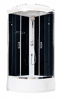 Душевая кабина Royal Bath  RB 90CK5-BT-CH (черное/прозрачное)