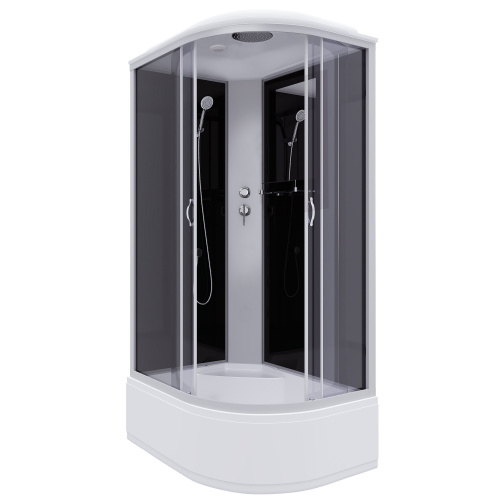 Душевая кабина Niagara. NG-2510-14L (1200х800х2150) высокий поддон(40см) стекло ТОНИРОВАННОЕ 4 места фото 2