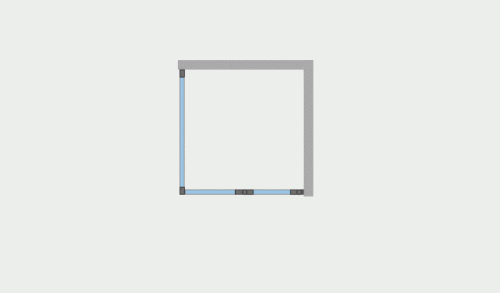 Душевое ограждение Ambassador Diamond 12011105R (900x900x2000), 1 место фото 9