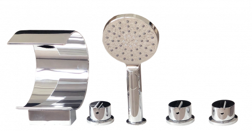 Смеситель на борт ванны Royal Bath  Hardon RB 611