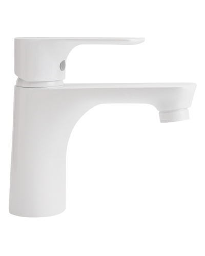 Смеситель для раковины Orange Aristo M19-021w белый фото 4