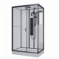 Душевая кабина Niagara NG 6912GQL-01 Black Левый угол