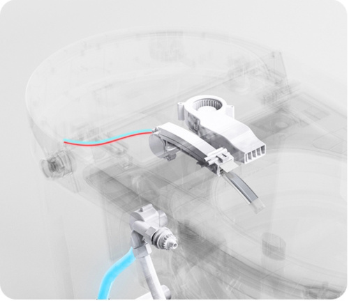 Электронный напольный унитаз-биде TIMO TЕ-741B  фото 10