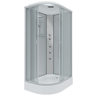 Душевая кабина Niagara. NG-3312-14RG (1200х800х2150) низкий поддон(13см) стекло МАТОВОЕ 3 места