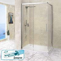 Душевой уголок RGW LE-41 (LE-12 + Z-050-2) Прозрачное 2000x900