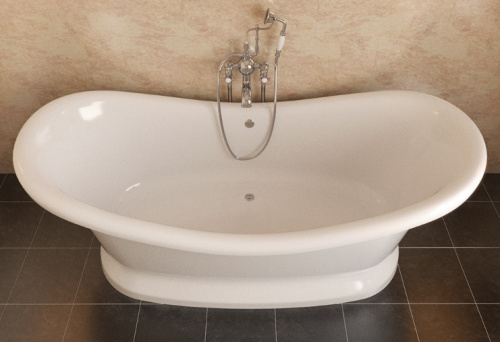 Ванна из искуственного мрамора Фэма Стиль Габриэлла 189х87 фото 2