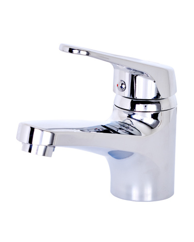 OneLife P11-021cr полимерный смеситель для раковины, хром фото 4