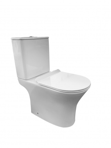 Унитаз напольный с бачком TIMO RIMLESS REKO ТК-201 фото 7