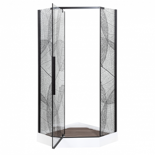 Душевое ограждение Deto  PB 100 Black фото 8