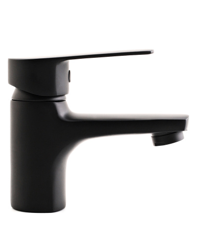 Смеситель для раковины Orange Loop M26-021b черный фото 4