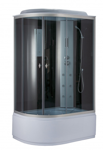 Душевая кабина Niagara NG-3520-14R (1200х800х2150) высокий поддон(40см) стекло ТОНИРОВАННОЕ 4 места фото 4