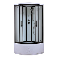 Душевая кабина Timo Standart Black Fabric T-6600BF