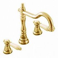 MK532.5Z MORAVA RETRO - смеситель для умывальника, CLICK-CLACK, ЦВЕТ ЗОЛОТО RAV Slezak